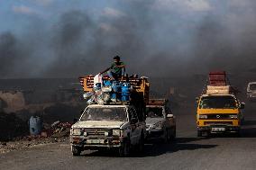 Civilian Evacuation Of Gaza