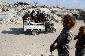 Civilian Evacuation Of Gaza