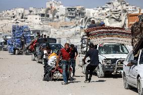 Civilian Evacuation Of Gaza