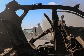 Civilian Evacuation Of Gaza