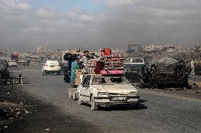 Civilian Evacuation Of Gaza