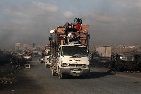 Civilian Evacuation Of Gaza