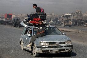 Civilian Evacuation Of Gaza