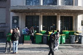 Bloquons-tout At Lycee Helene Boucher - Paris