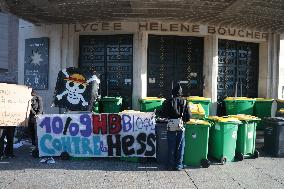 Bloquons-tout At Lycee Helene Boucher - Paris