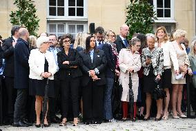 Handover Ceremony At Hotel de Matignon - Paris
