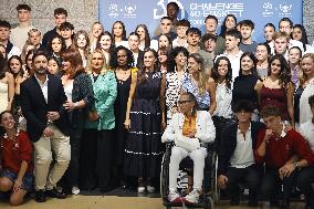 Queen Letizia At Women, Sport And Society Forum - Madrid