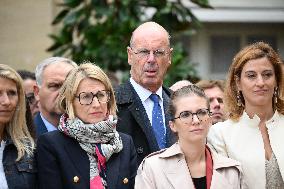 Handover Ceremony At Hotel de Matignon - Paris