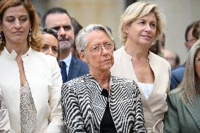 Handover Ceremony At Hotel de Matignon - Paris