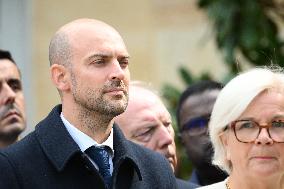 Handover Ceremony At Hotel de Matignon - Paris