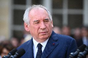 Handover Ceremony At Hotel de Matignon - Paris