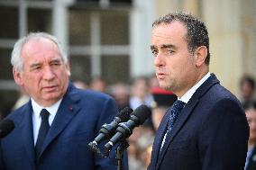 Handover Ceremony At Hotel de Matignon - Paris