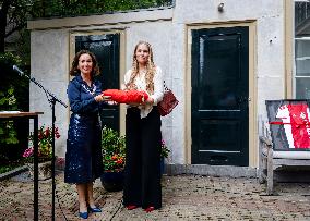 Princess Amalia Visits Amsterdam City Council - Netherlands