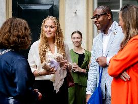 Princess Amalia Visits Amsterdam City Council - Netherlands