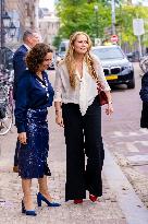 Princess Amalia Visits Amsterdam City Council - Netherlands