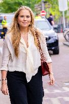 Princess Amalia Visits Amsterdam City Council - Netherlands