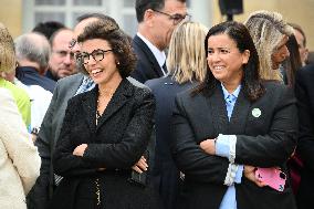 Handover Ceremony At Hotel de Matignon - Paris