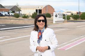 King Visits European Tactica Airlift Centre In Zaragoza - Spain