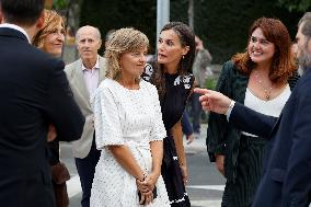 Queen Letizia At Women, Sport And Society Forum - Madrid