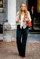 Princess Amalia Visits Amsterdam City Council - Netherlands