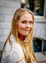 Princess Amalia Visits Amsterdam City Council - Netherlands