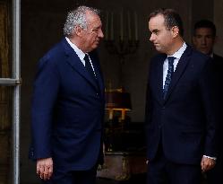 Handover Ceremony At Hotel de Matignon - Paris