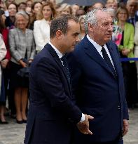 Handover Ceremony At Hotel de Matignon - Paris