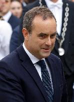 Handover Ceremony At Hotel de Matignon - Paris