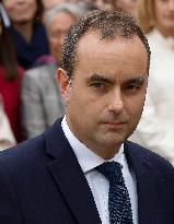 Handover Ceremony At Hotel de Matignon - Paris