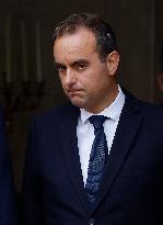 Handover Ceremony At Hotel de Matignon - Paris