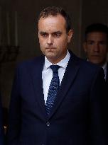 Handover Ceremony At Hotel de Matignon - Paris