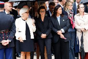 Handover Ceremony At Hotel de Matignon - Paris