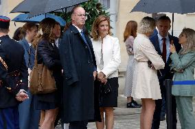 Handover Ceremony At Hotel de Matignon - Paris