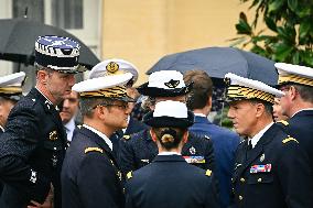 Handover Ceremony At Hotel de Matignon in Paris FA