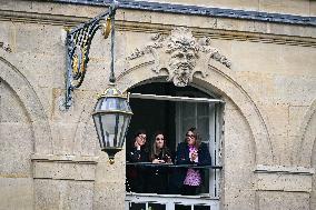 Handover Ceremony At Hotel de Matignon in Paris FA