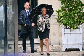 Handover Ceremony At Hotel de Matignon in Paris FA