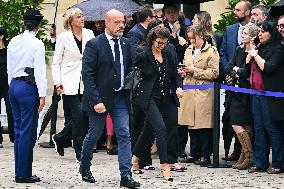 Handover Ceremony At Hotel de Matignon in Paris FA