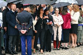 Handover Ceremony At Hotel de Matignon in Paris FA