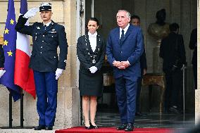 Handover Ceremony At Hotel de Matignon in Paris FA
