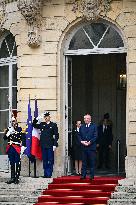 Handover Ceremony At Hotel de Matignon in Paris FA