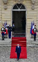 Handover Ceremony At Hotel de Matignon - Paris