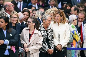Handover Ceremony At Hotel de Matignon in Paris FA