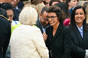 Handover Ceremony At Hotel de Matignon in Paris FA