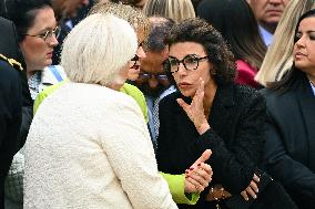 Handover Ceremony At Hotel de Matignon in Paris FA