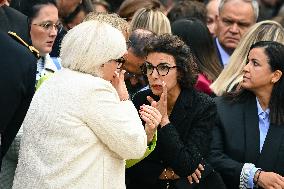 Handover Ceremony At Hotel de Matignon in Paris FA