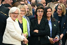 Handover Ceremony At Hotel de Matignon in Paris FA