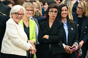 Handover Ceremony At Hotel de Matignon in Paris FA