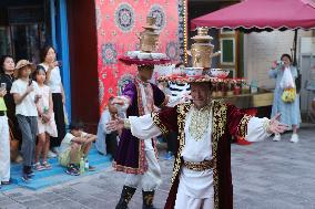 Samawar Dance Performance In Urumqi - China
