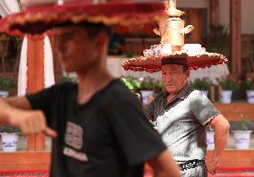 Samawar Dance Performance In Urumqi - China