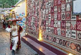 Samawar Dance Performance In Urumqi - China